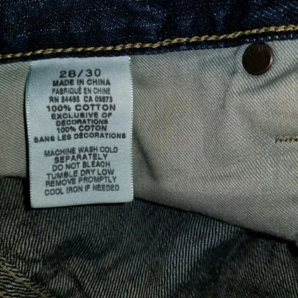 American Eagle jeans, 28x30, button fly - Picture 7 of 9